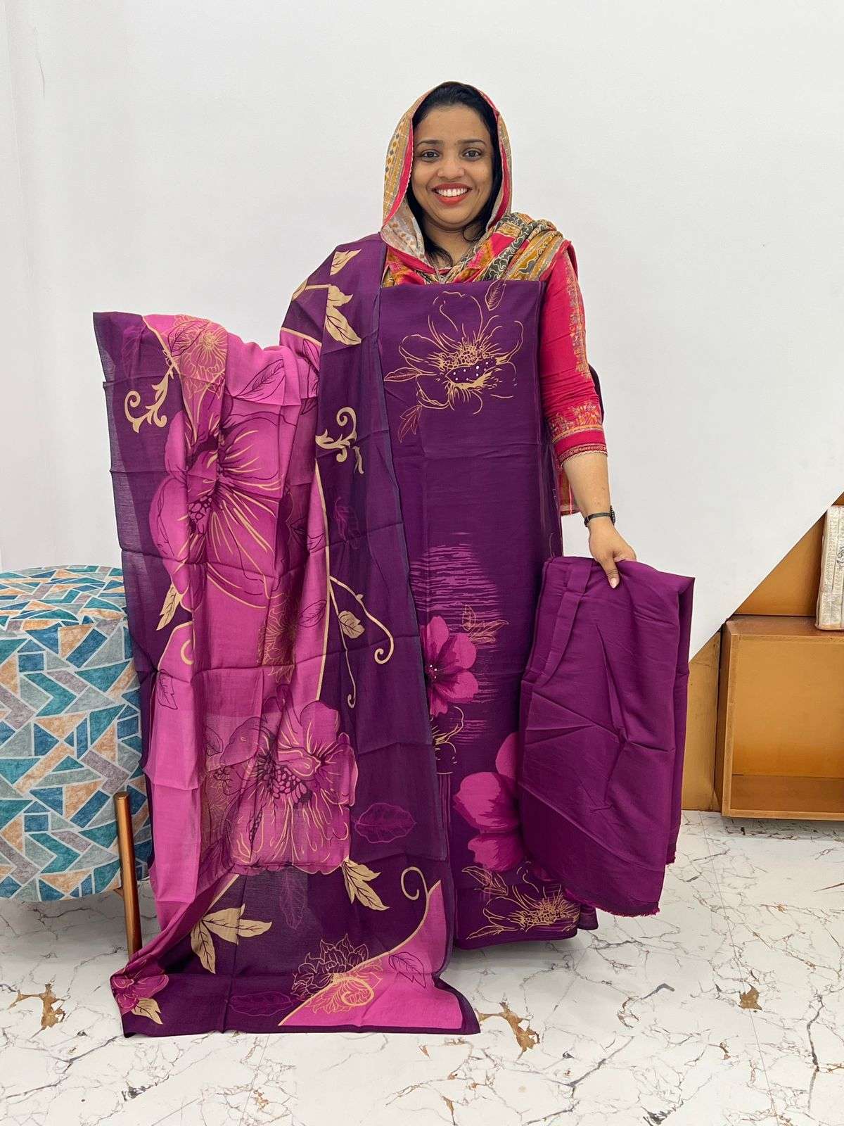 Un Stitched churidar - Image 5