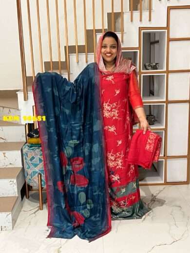 Unstitched churidar Material