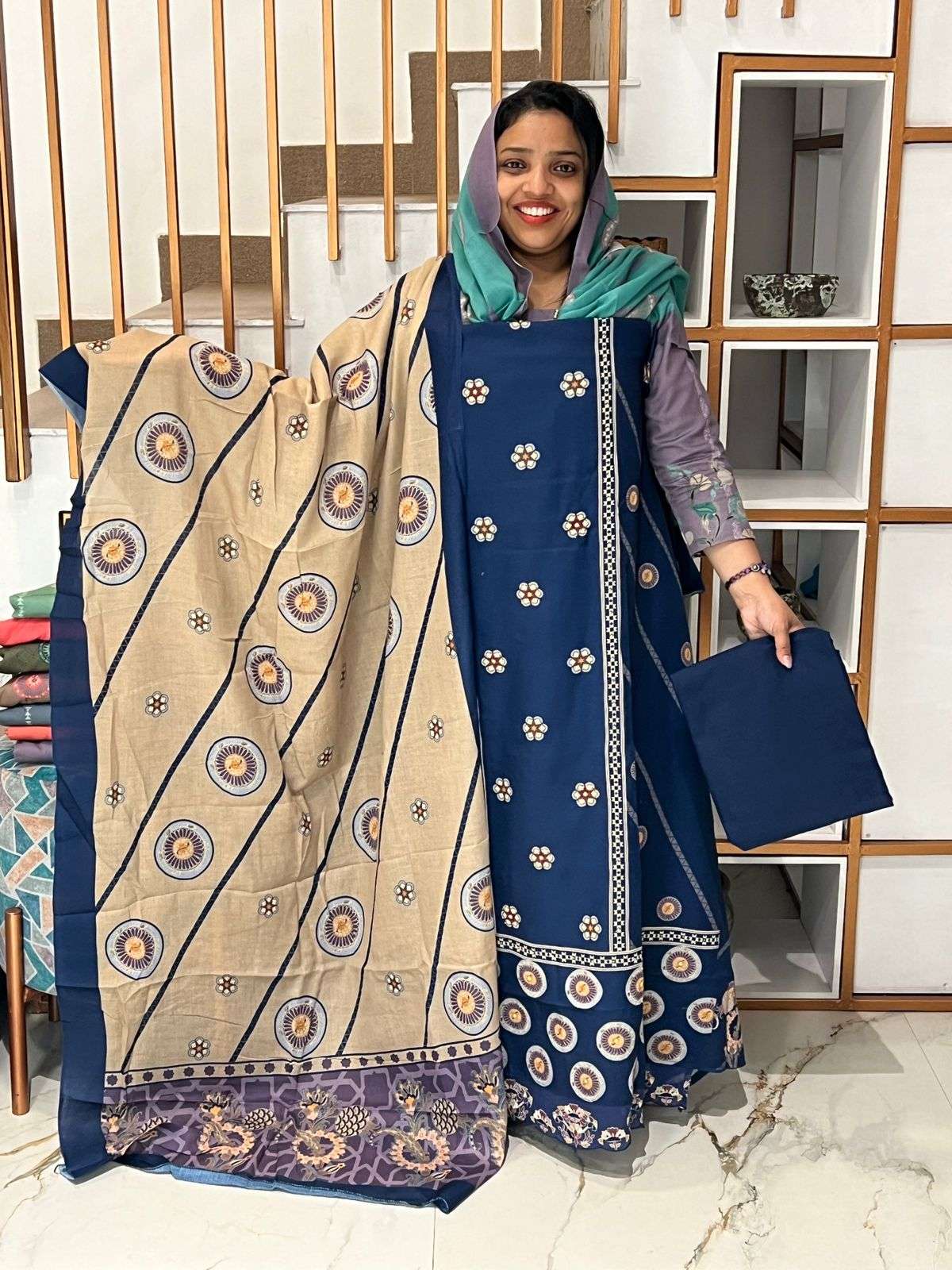 Unstitched Churidar