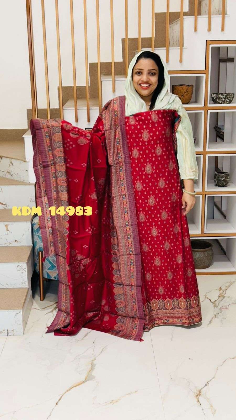 Unstitched Churidar - Image 3