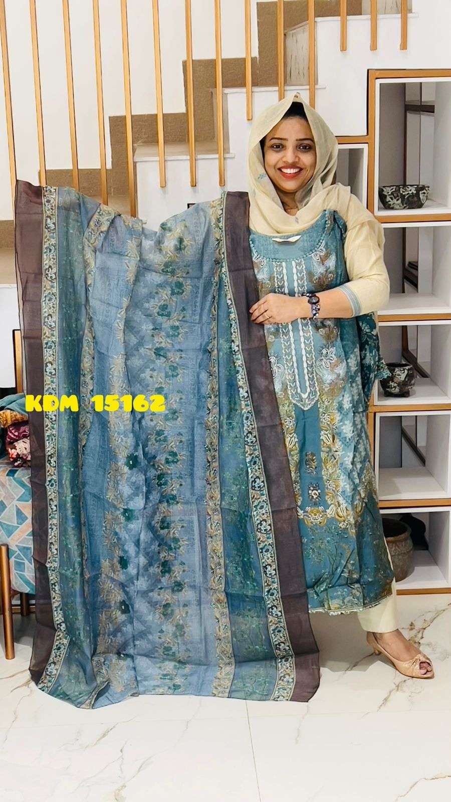 Unstitched Churidar - Image 3