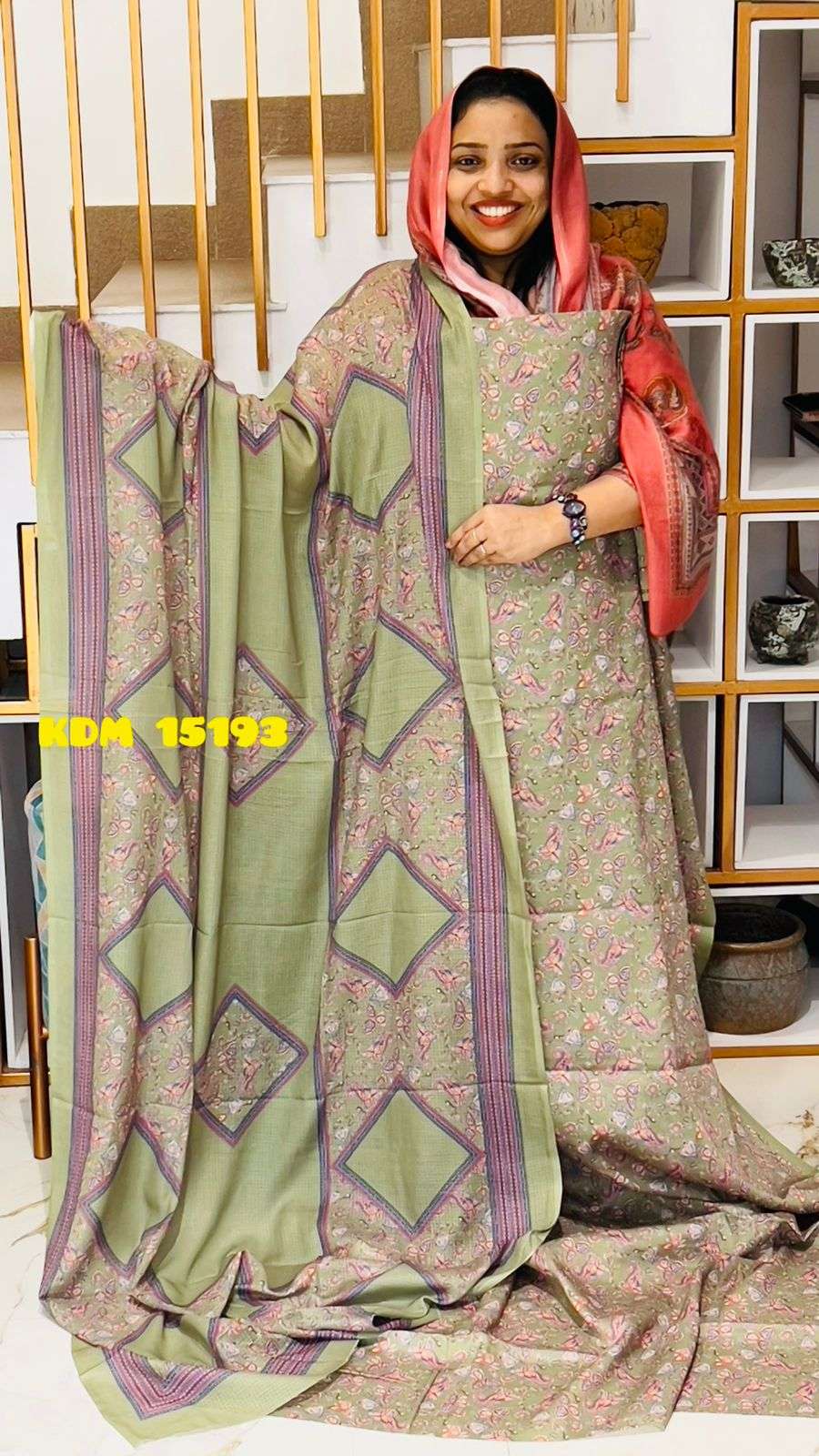 Unstitched Churidar - Image 3