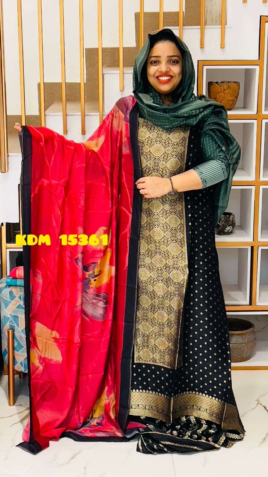 Unstitched Churidar