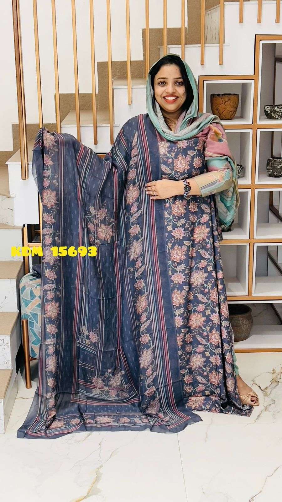 Unstitched Churidar