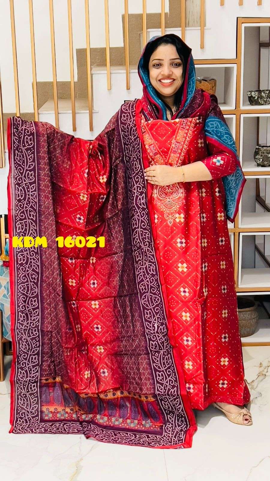 Unstitched Churidar - Image 3