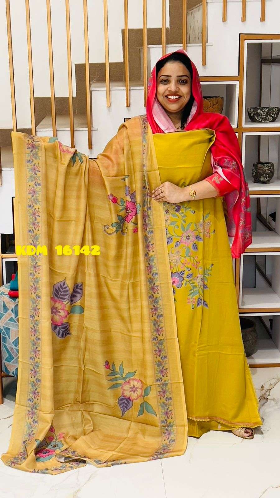 Unstitched Churidar - Image 3