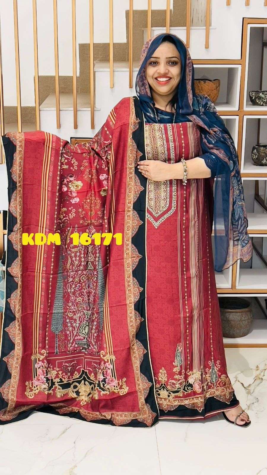 Unstitched Churidar