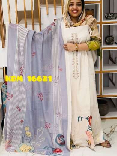Unstitched churidar