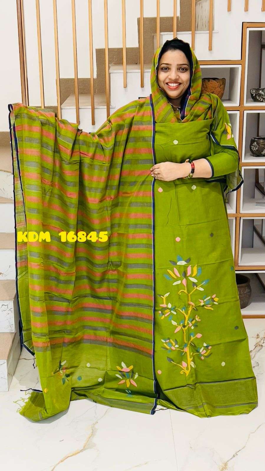 Unstitched Churidar