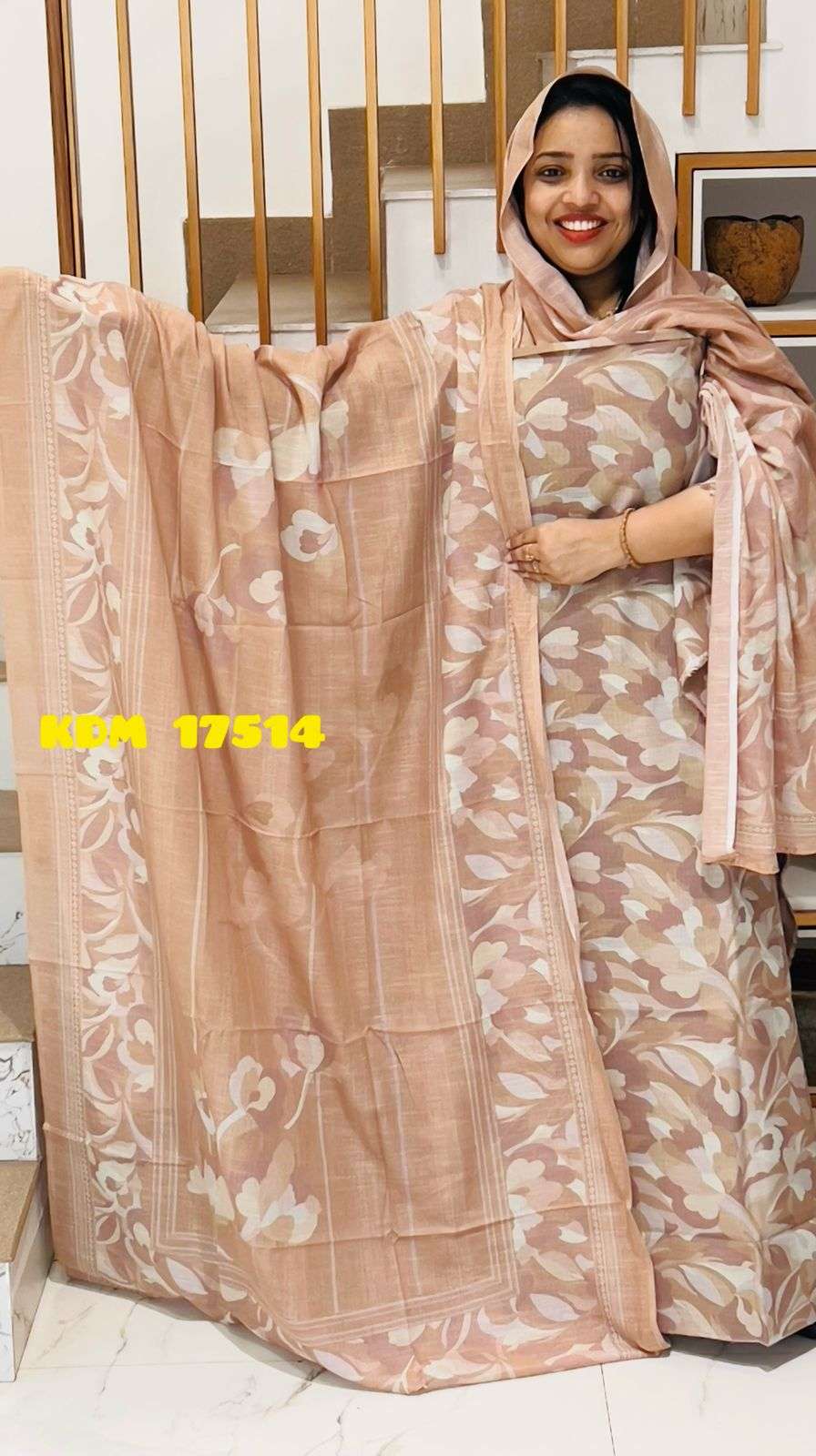 Unstitched Churidar