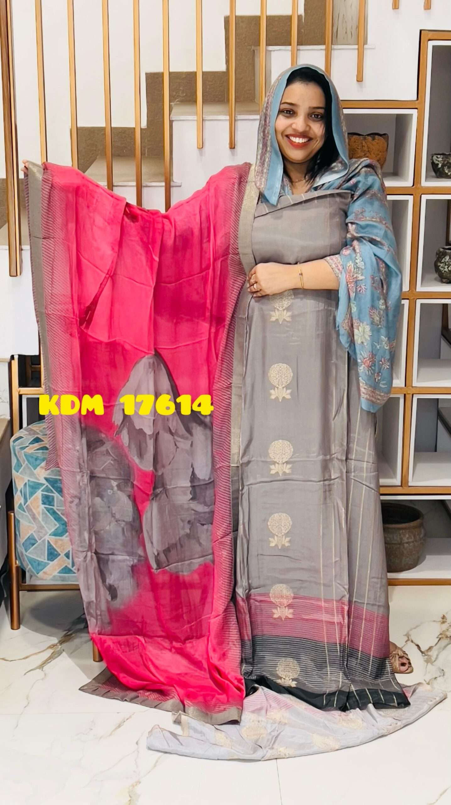Unstitched Churidar