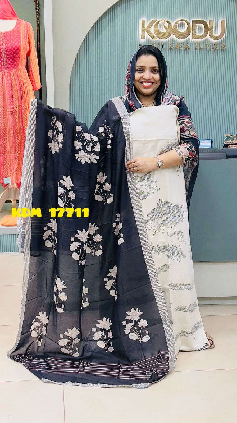 Unstitched Churidar - Image 2