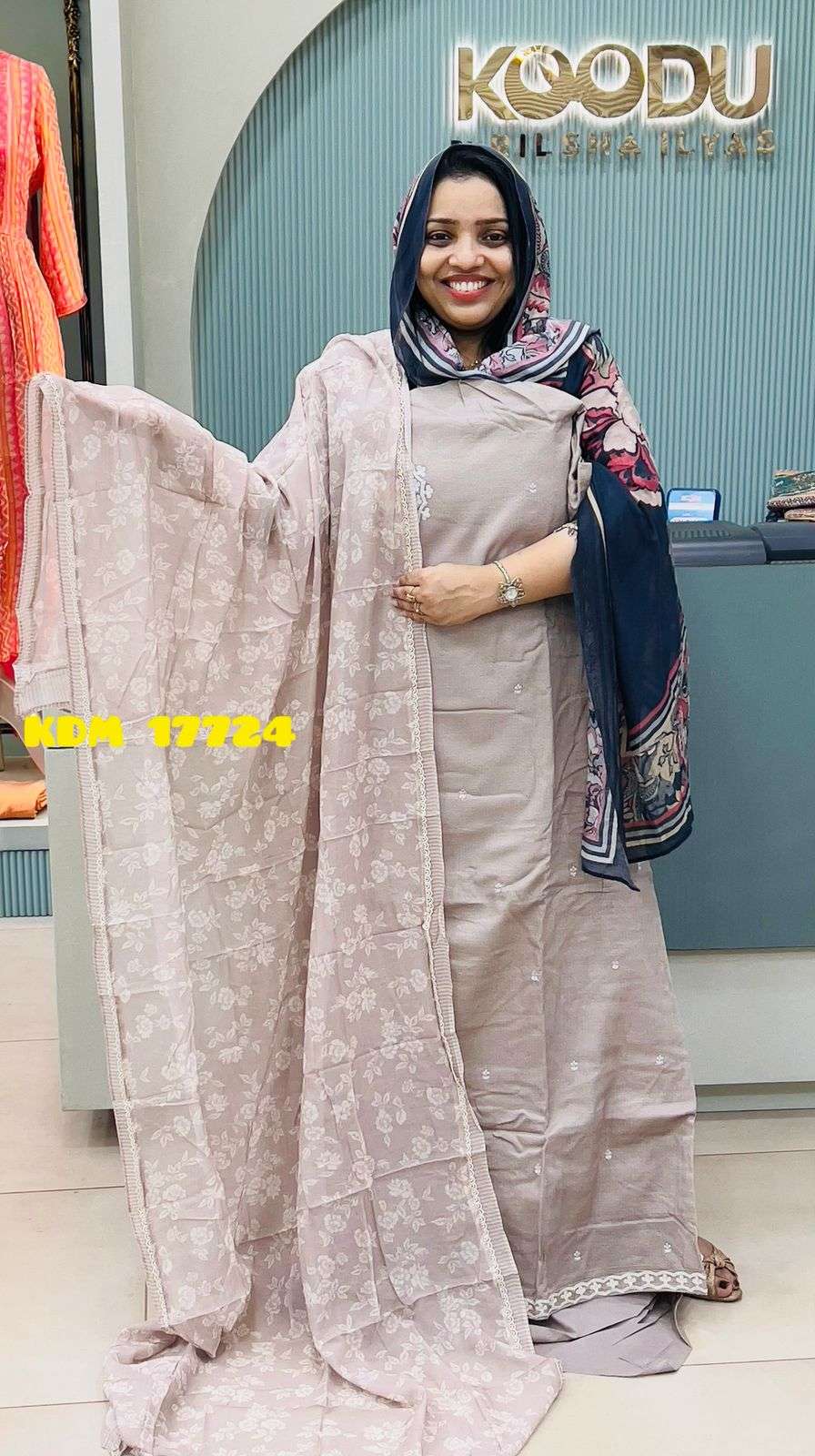 Unstitched Churidar