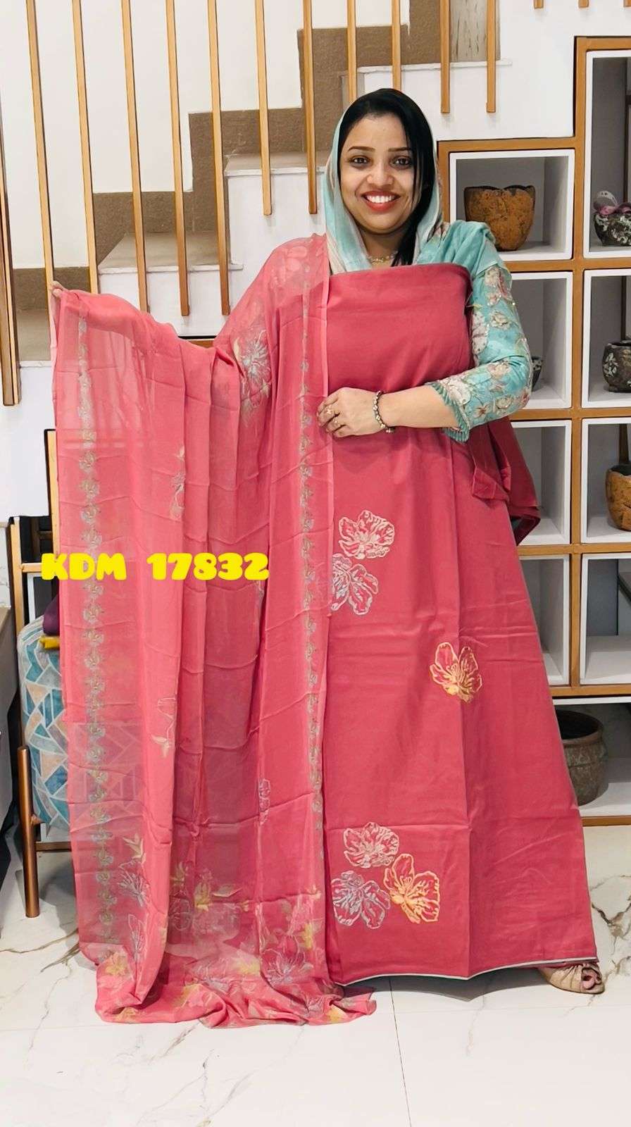 Unstitched Churidar - Image 2