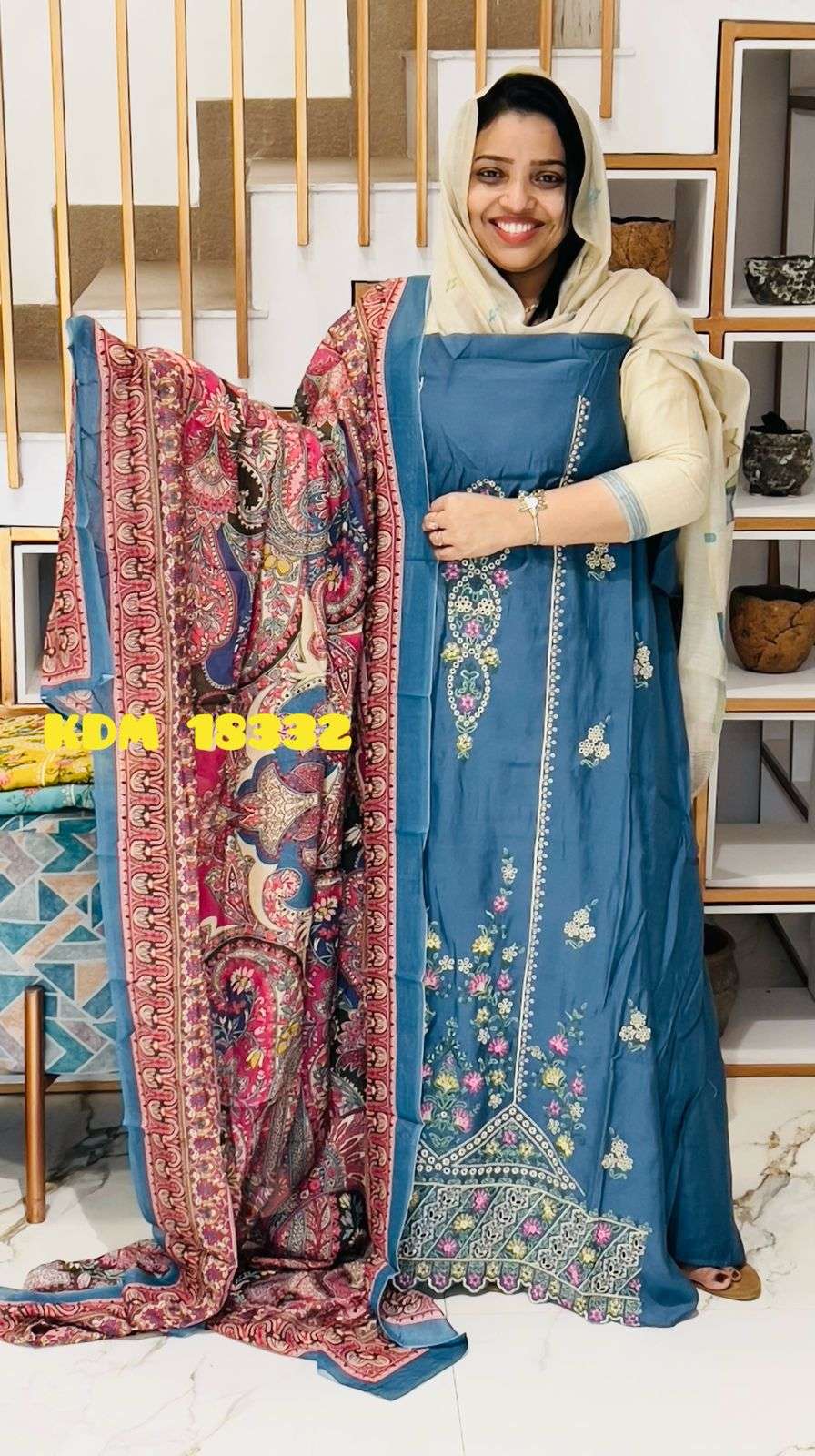UNstitched Churidar - Image 2