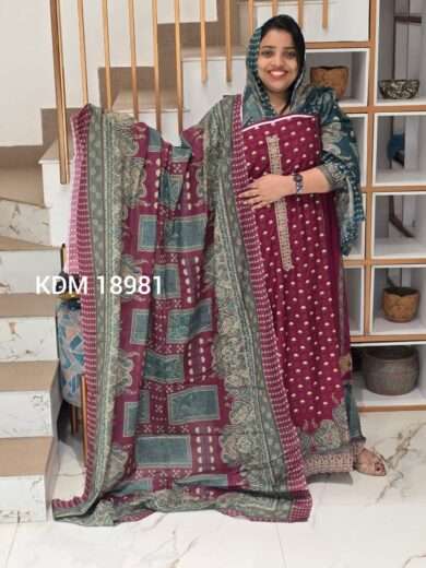 Unstitched Churidar
