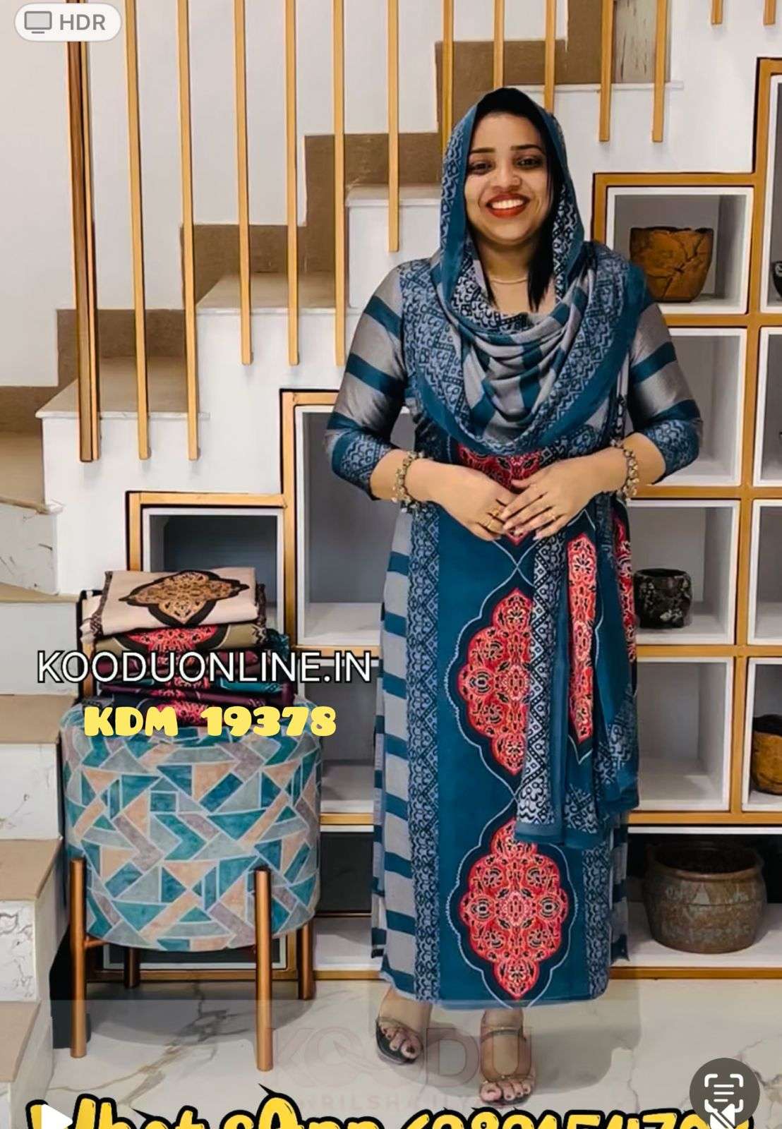Unstitched Churidar