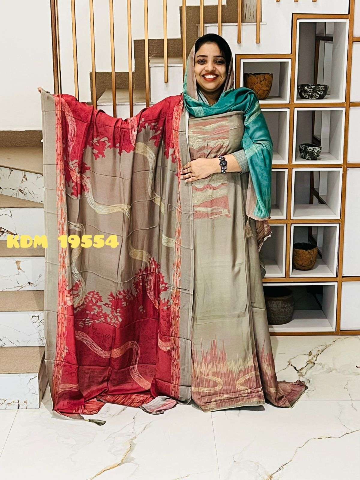 Unstitched Churidar