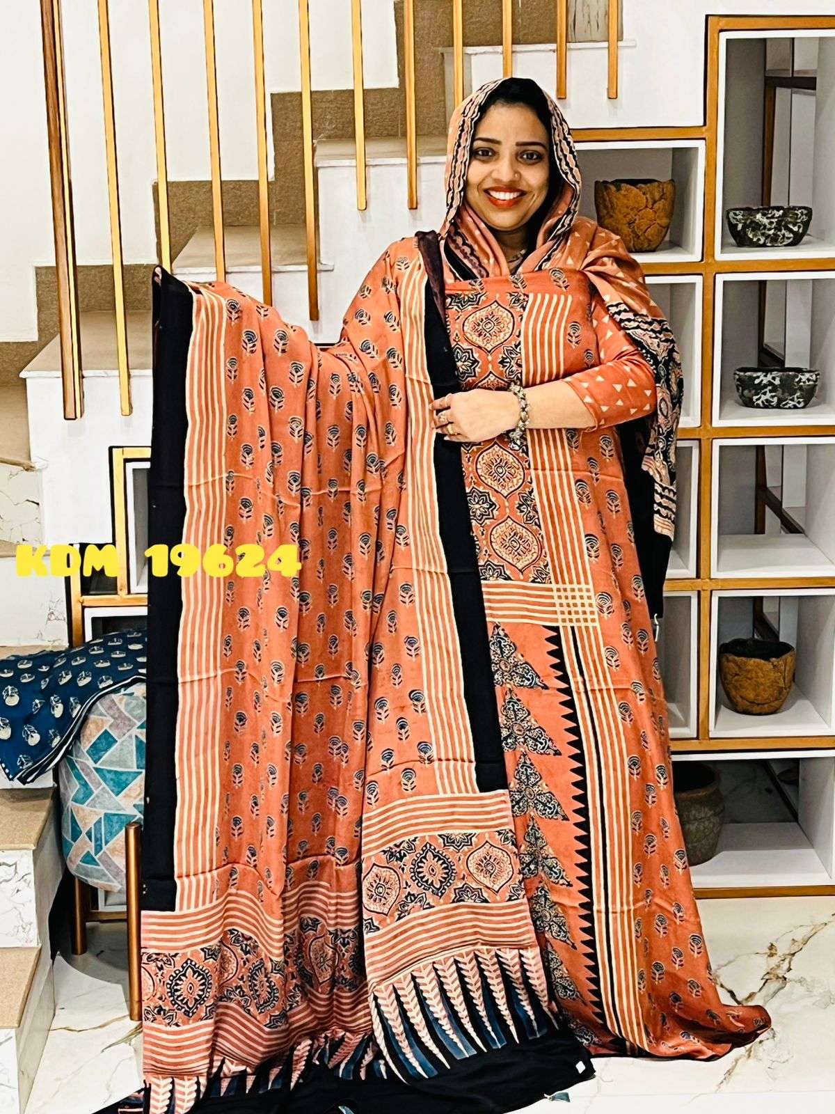 Unstitched Churidar - Image 3