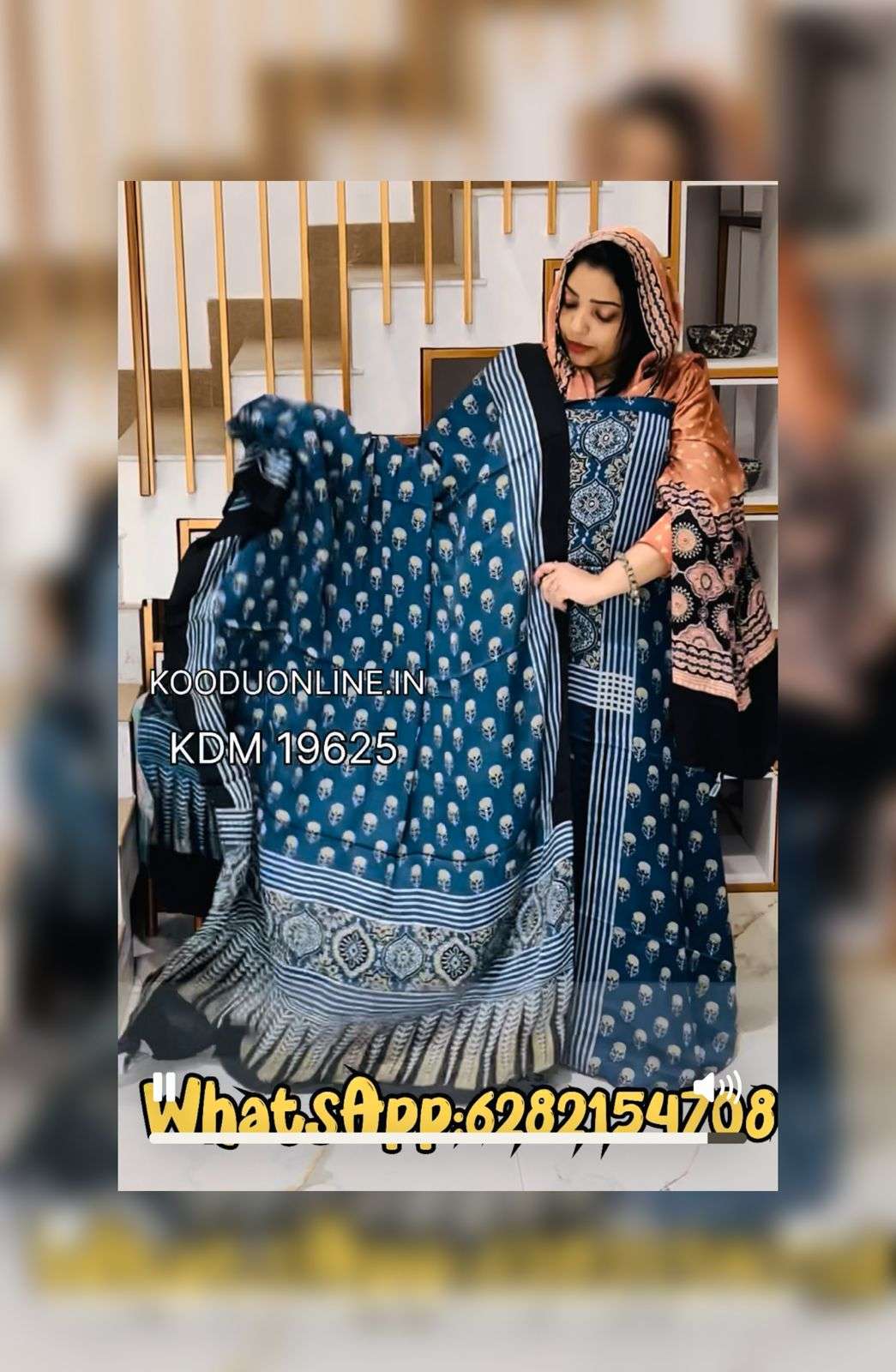 Unstitched Churidar