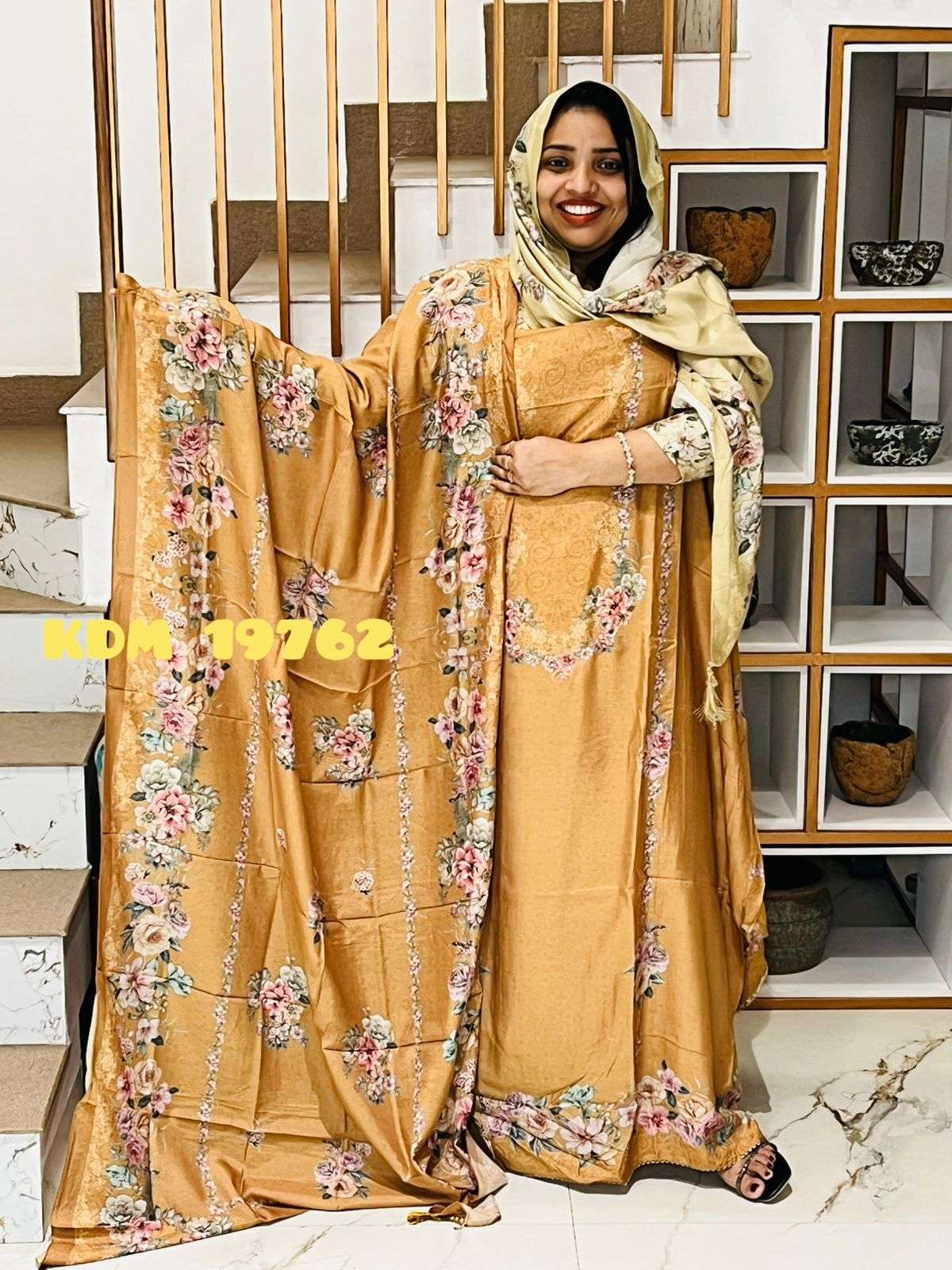 Unstitched Churidar - Image 2