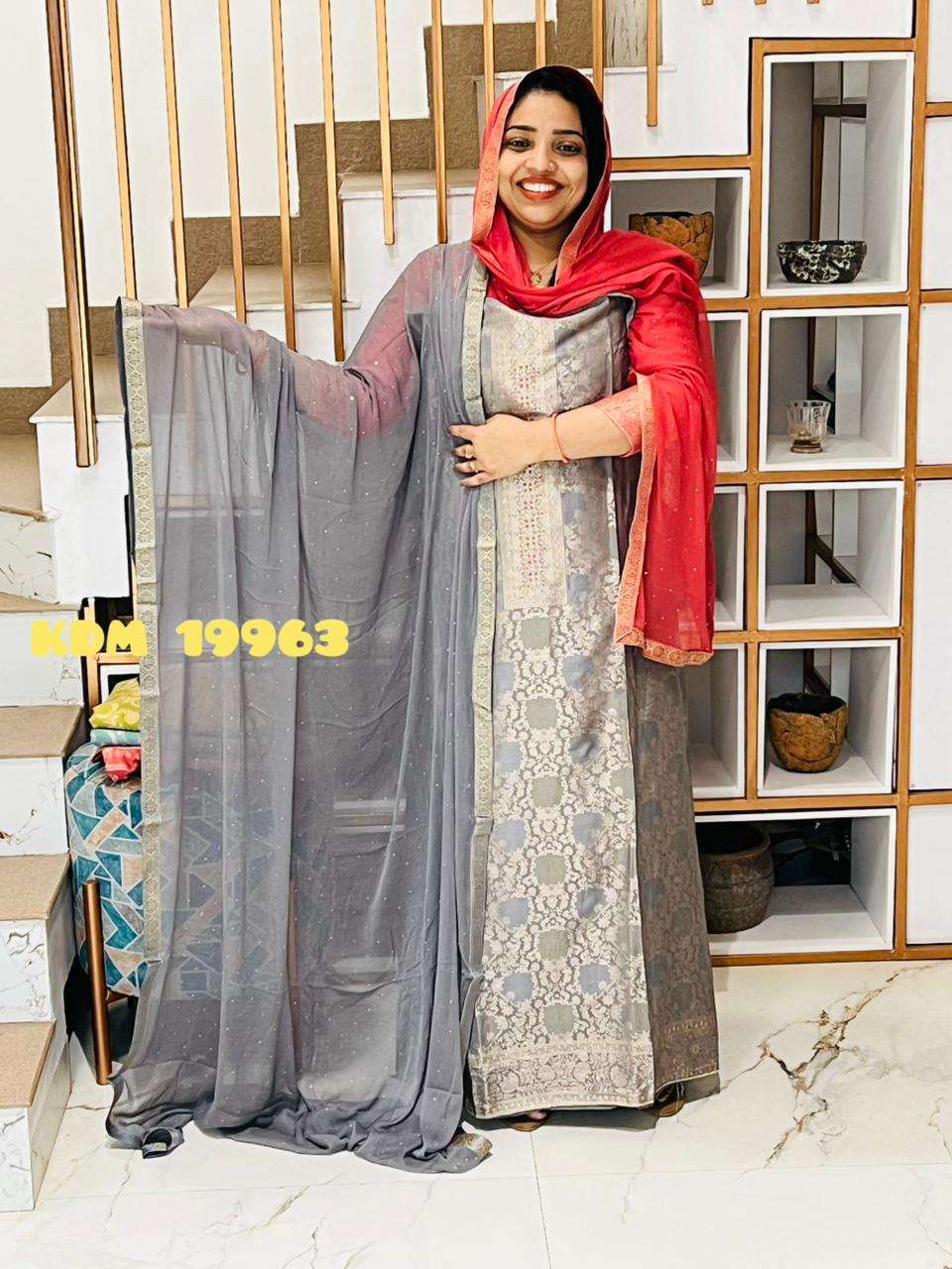 Unstitched Churidar - Image 5