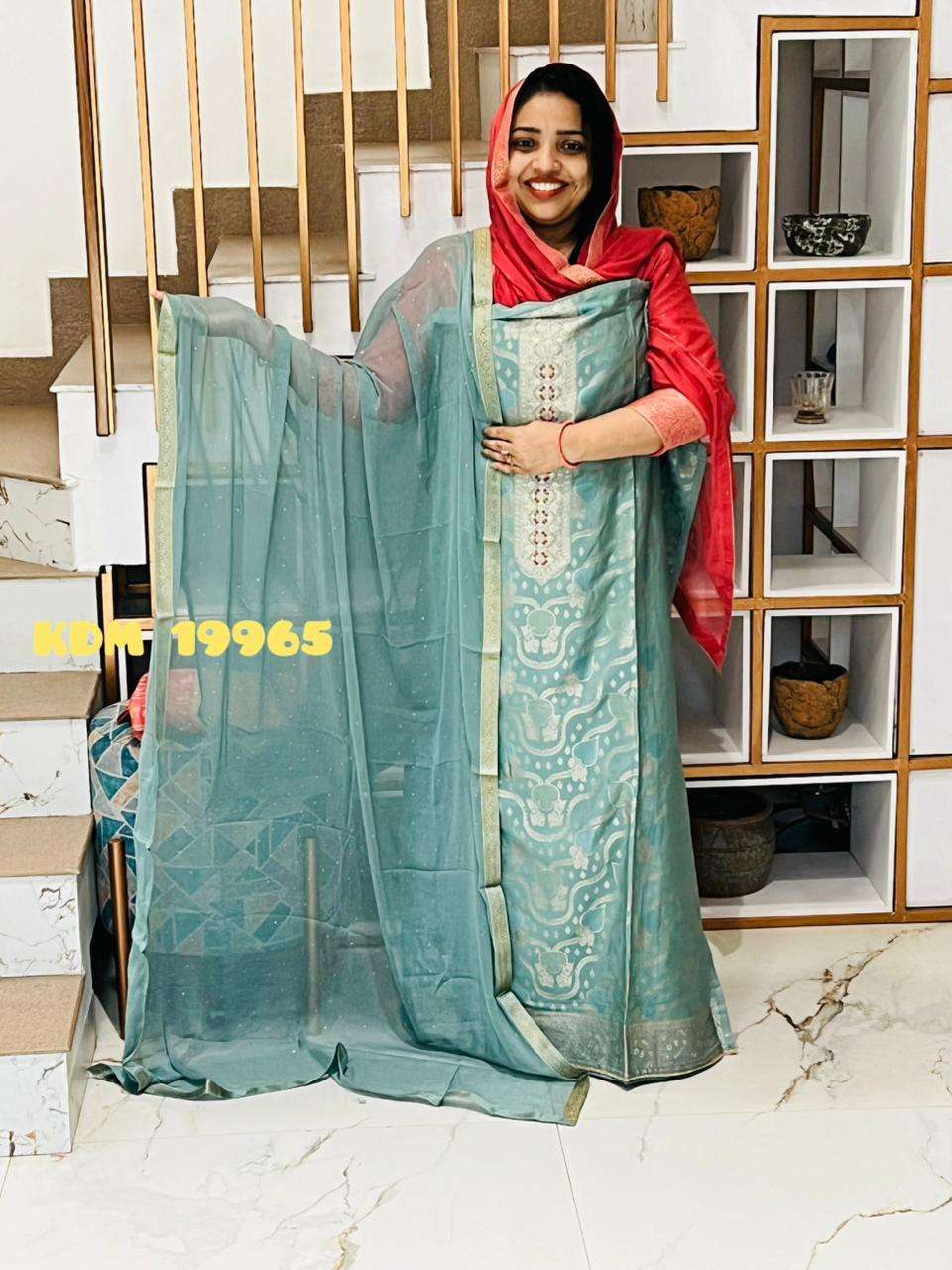 Unstitched Churidar - Image 2
