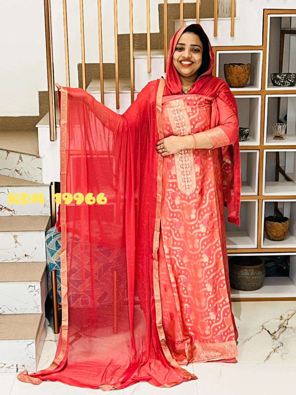 Unstitched Churidar