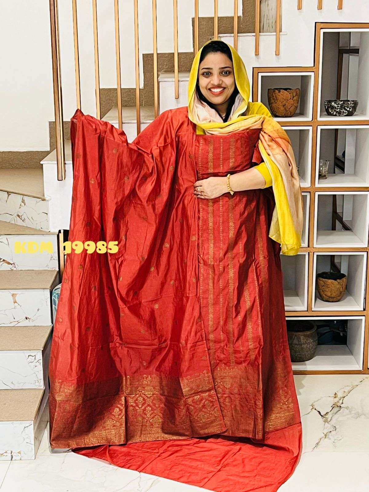 Unstitched Churidar