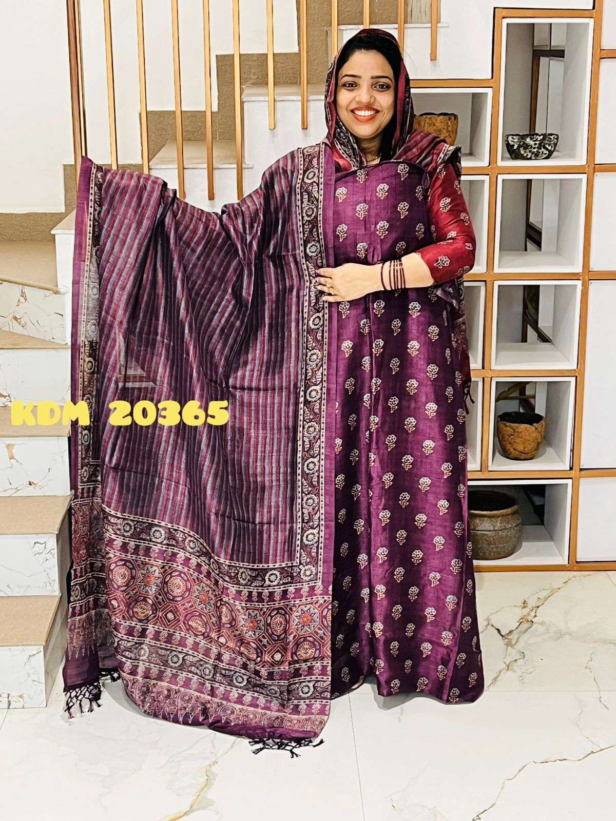 Unstitched Churidar - Image 3