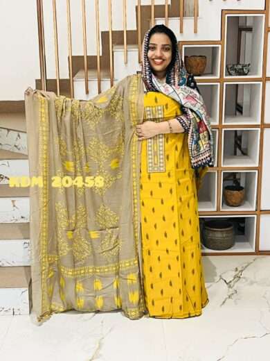 Unstitched Churidar