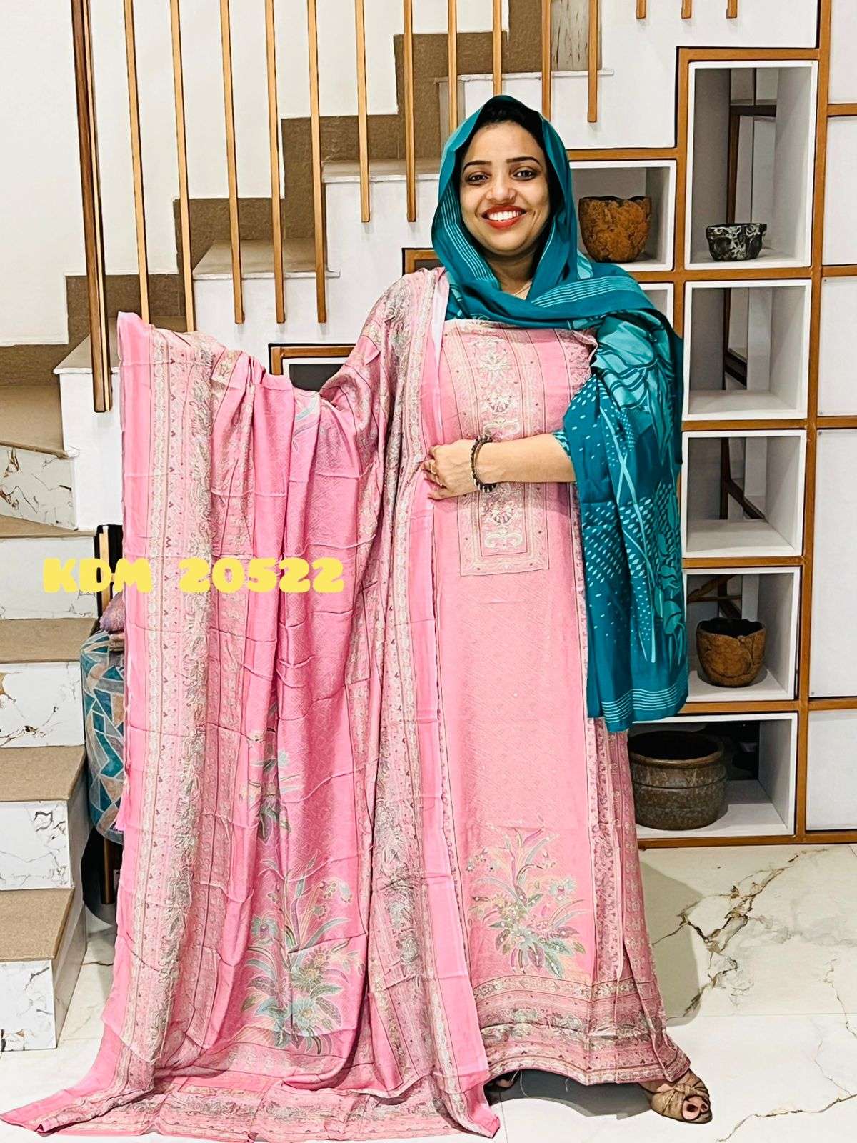 Unstitched Churidar - Image 5