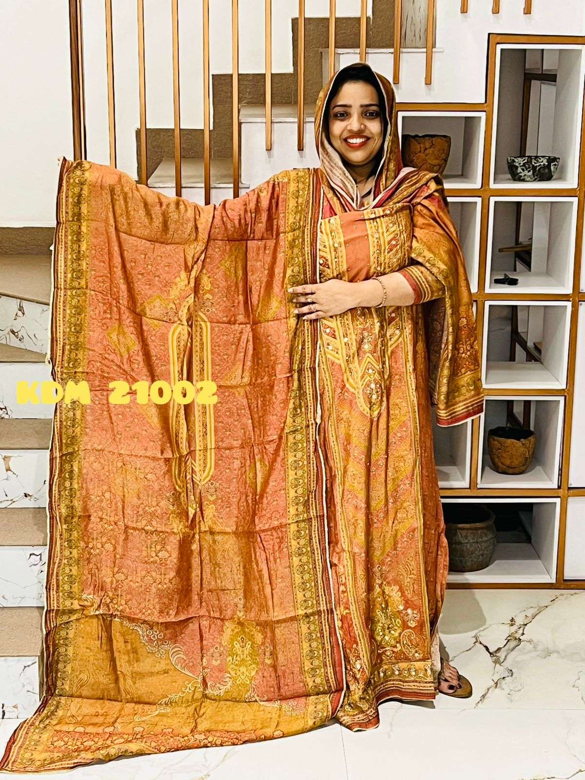 Unstitched Churidar - Image 3