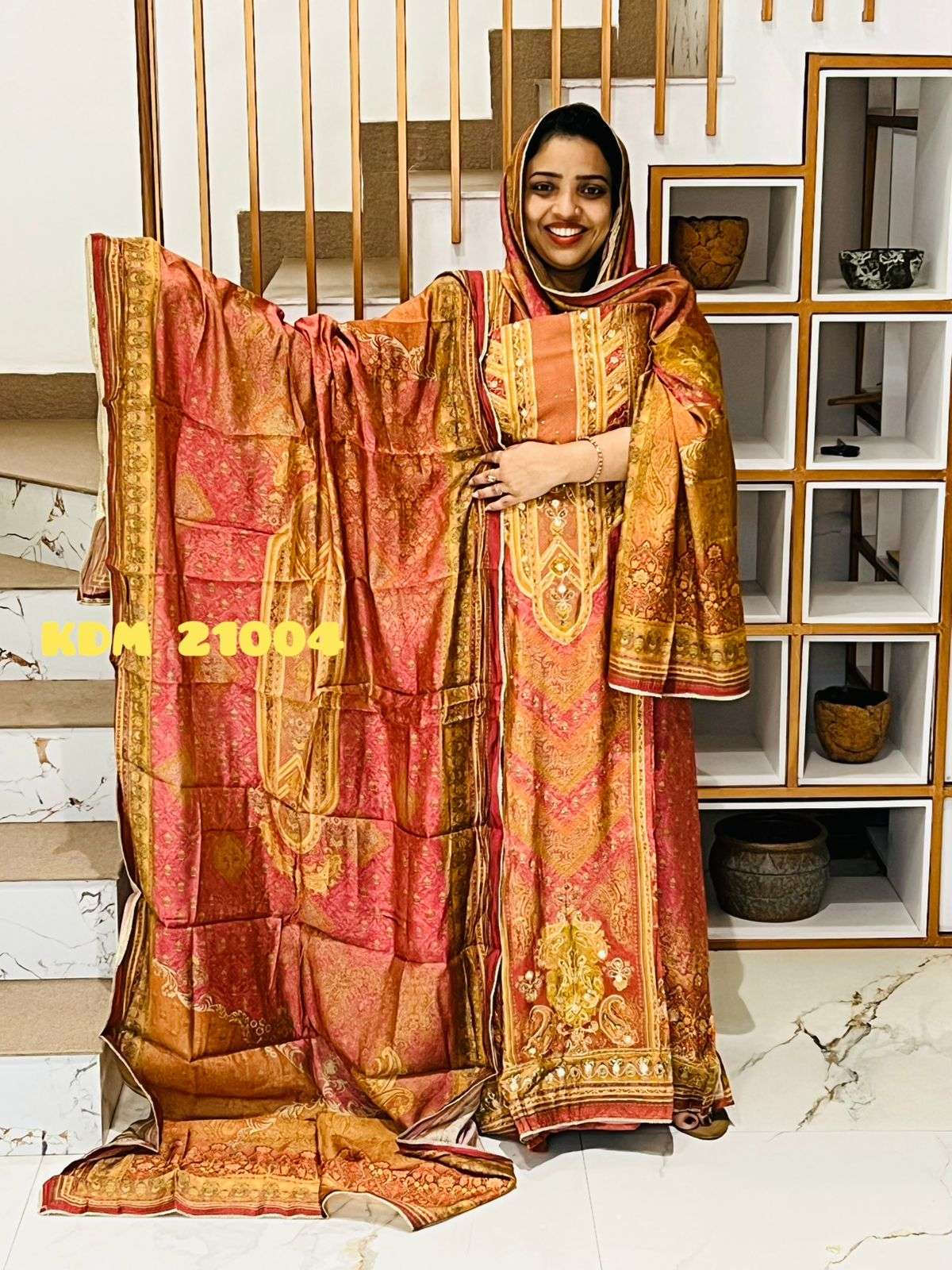 Unstitched Churidar