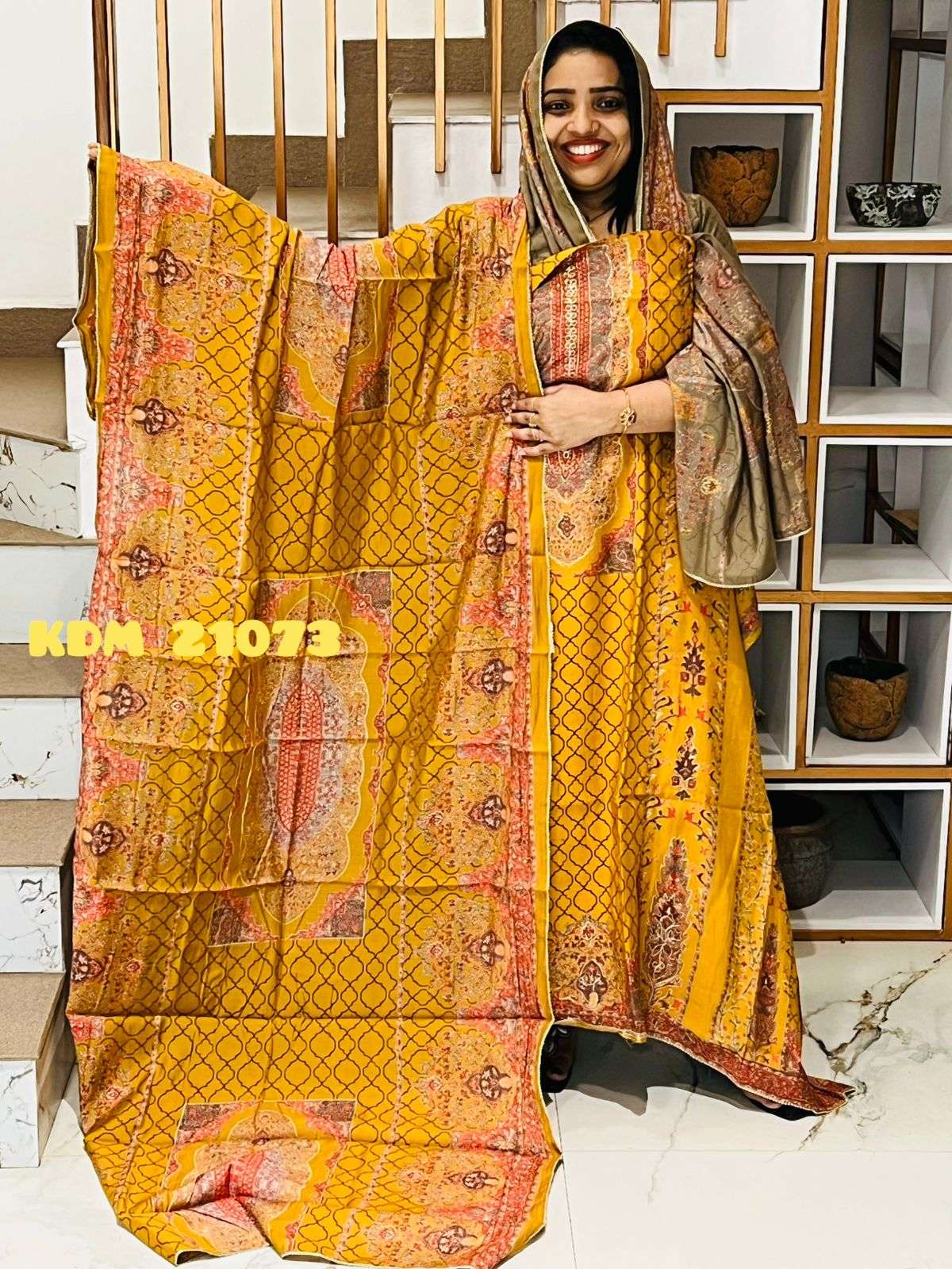 Unstitched Churidar - Image 3