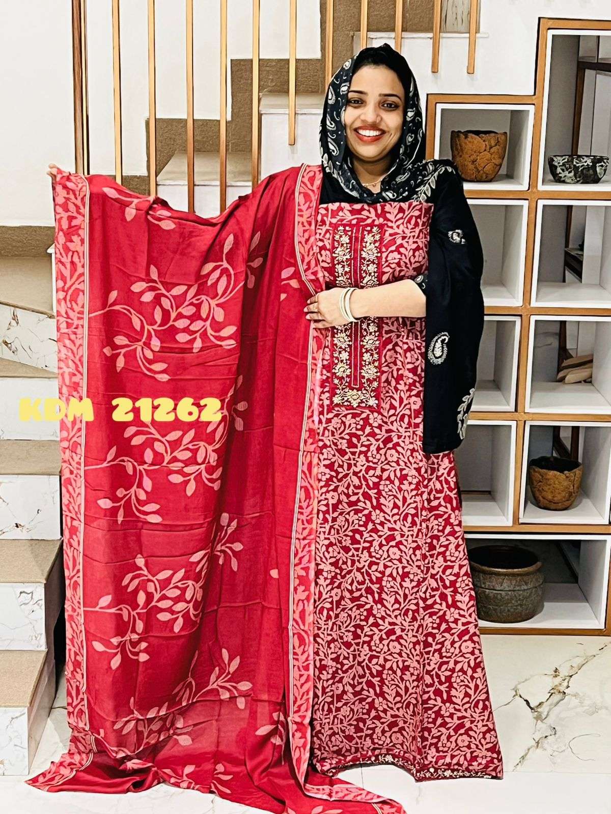 Unstitched Churidar - Image 2