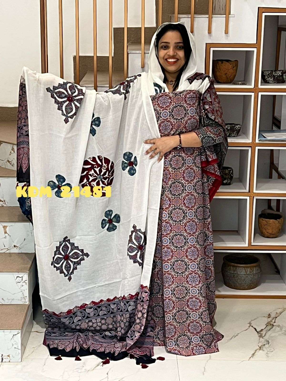 Unstitched Churidar