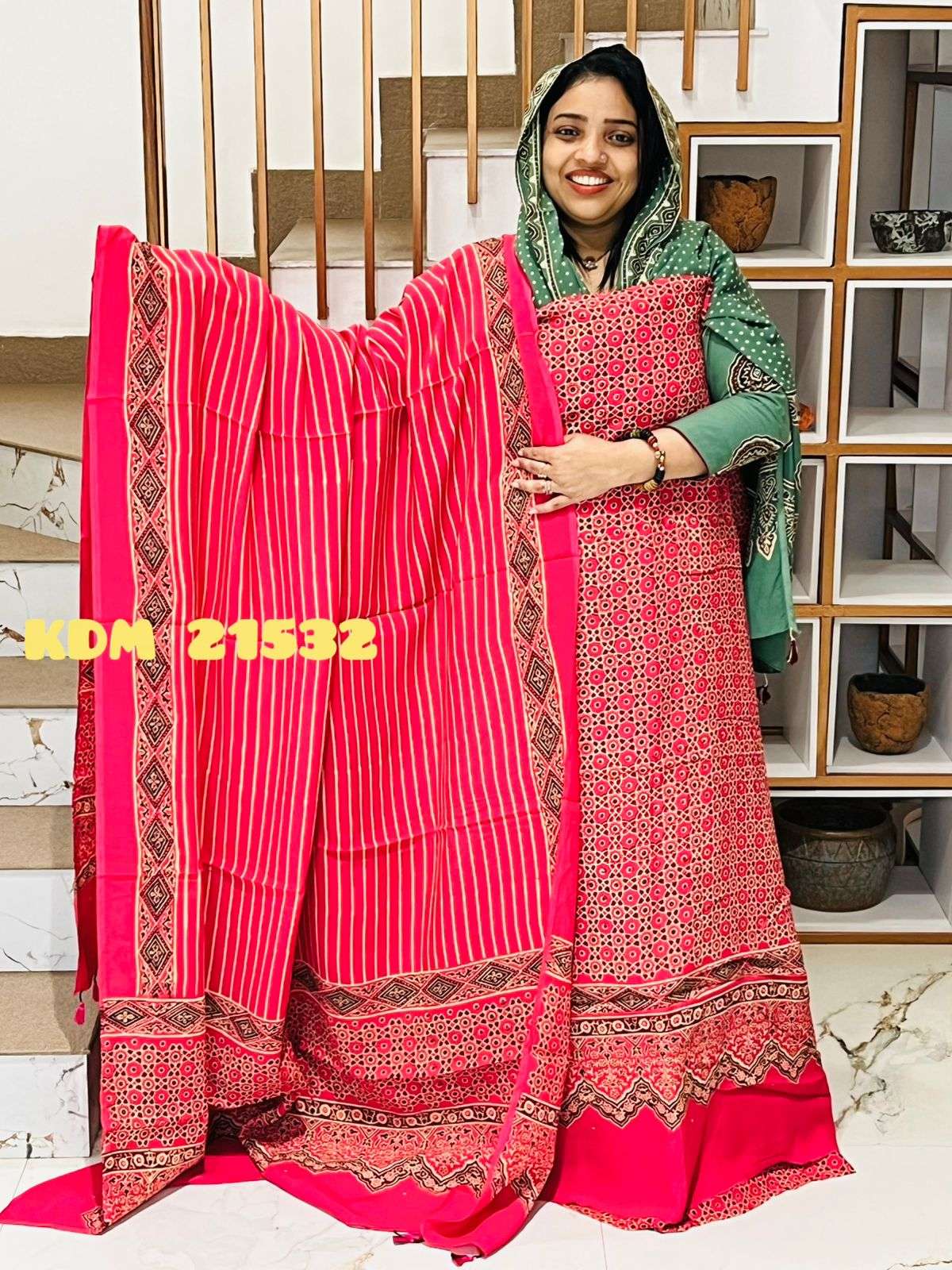 Unstitched Churidar - Image 6