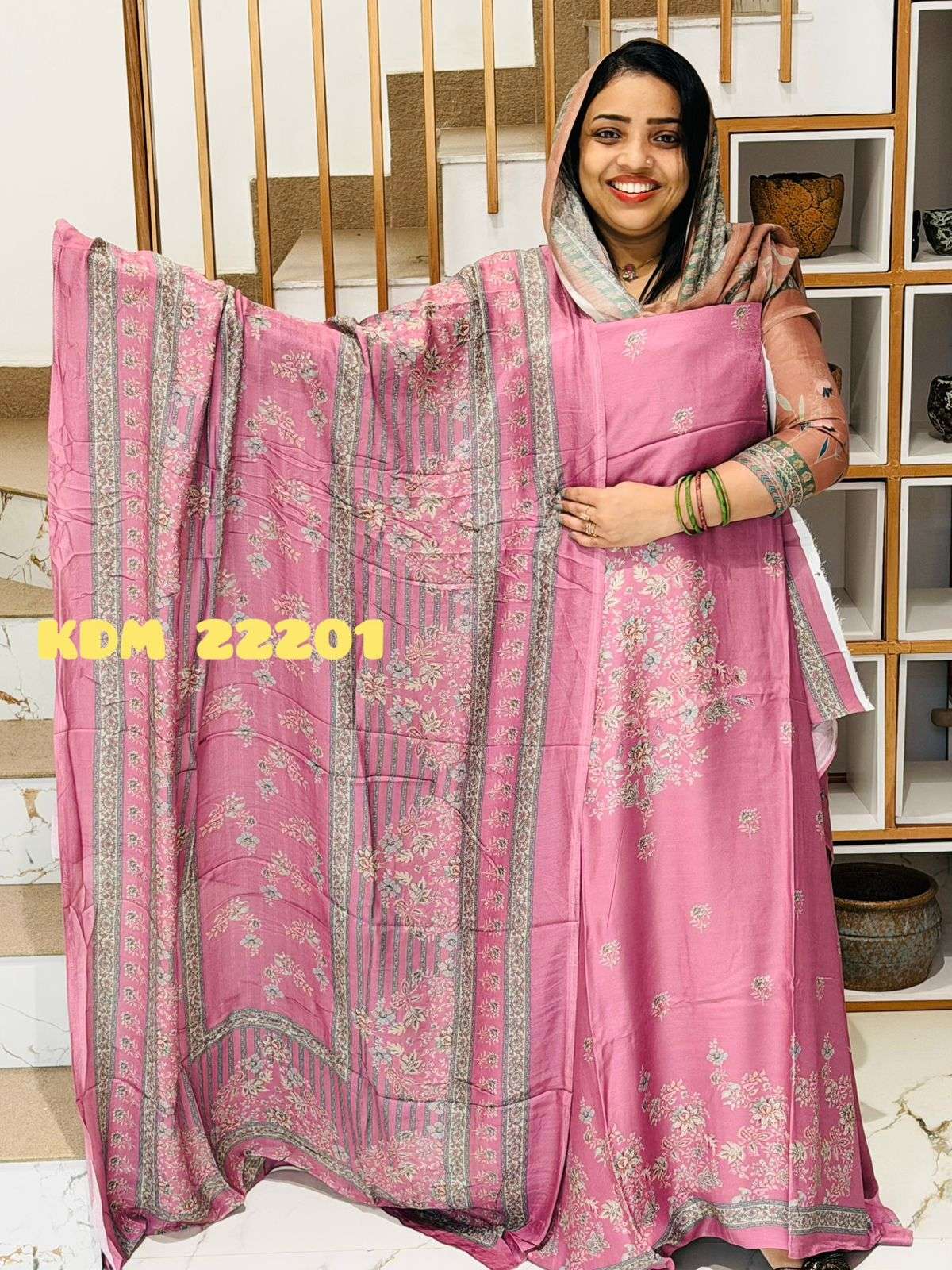 Unstitched Churidar