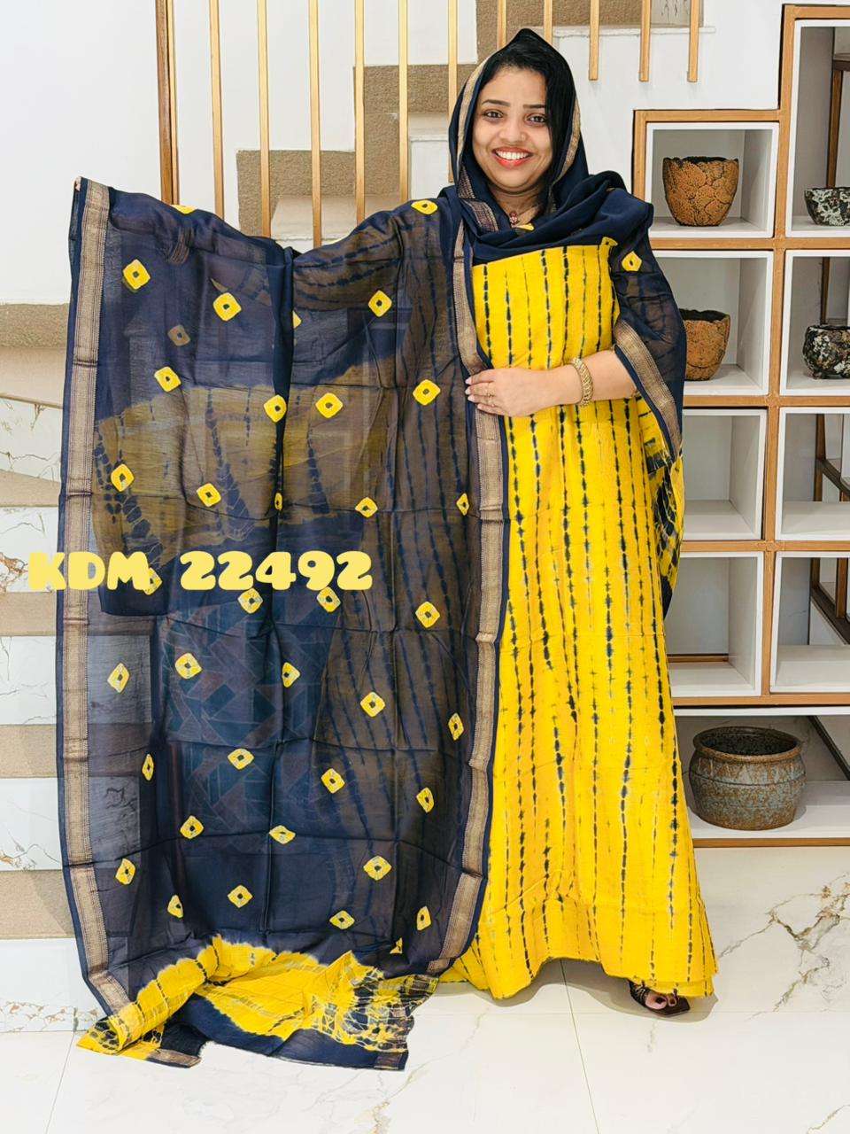 Unstitched Churidar