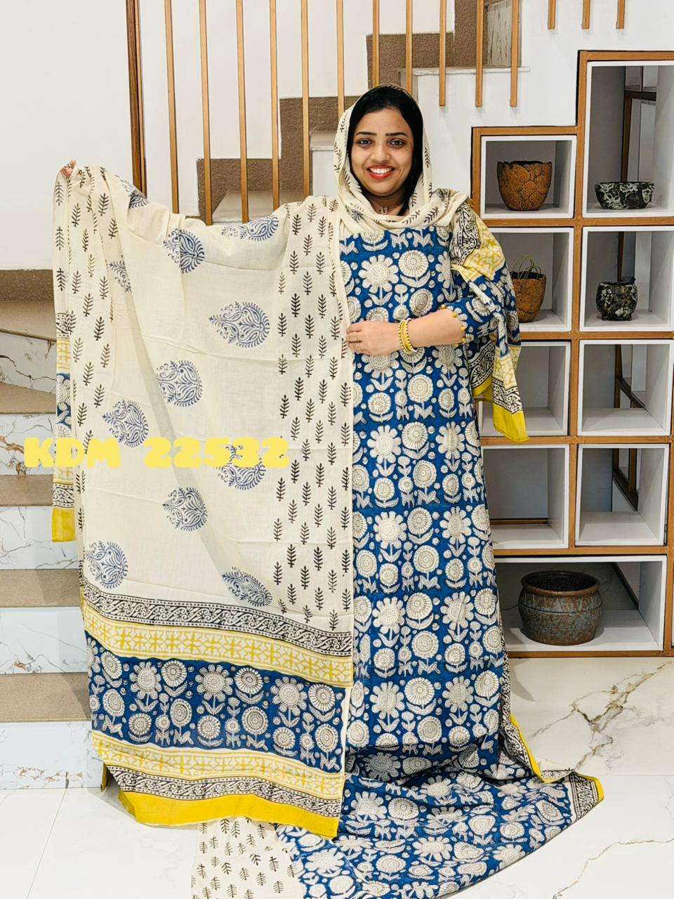 Unstitched Churidar