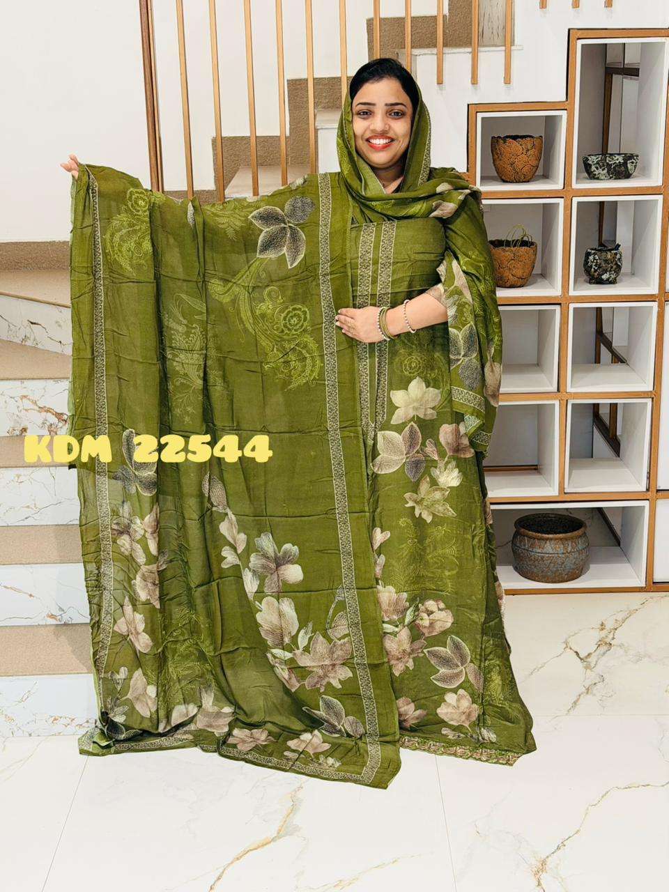Unstitched Churidar - Image 4