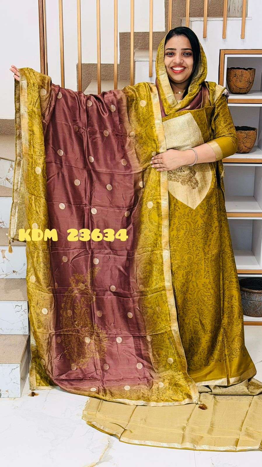 Unstitched Churidar