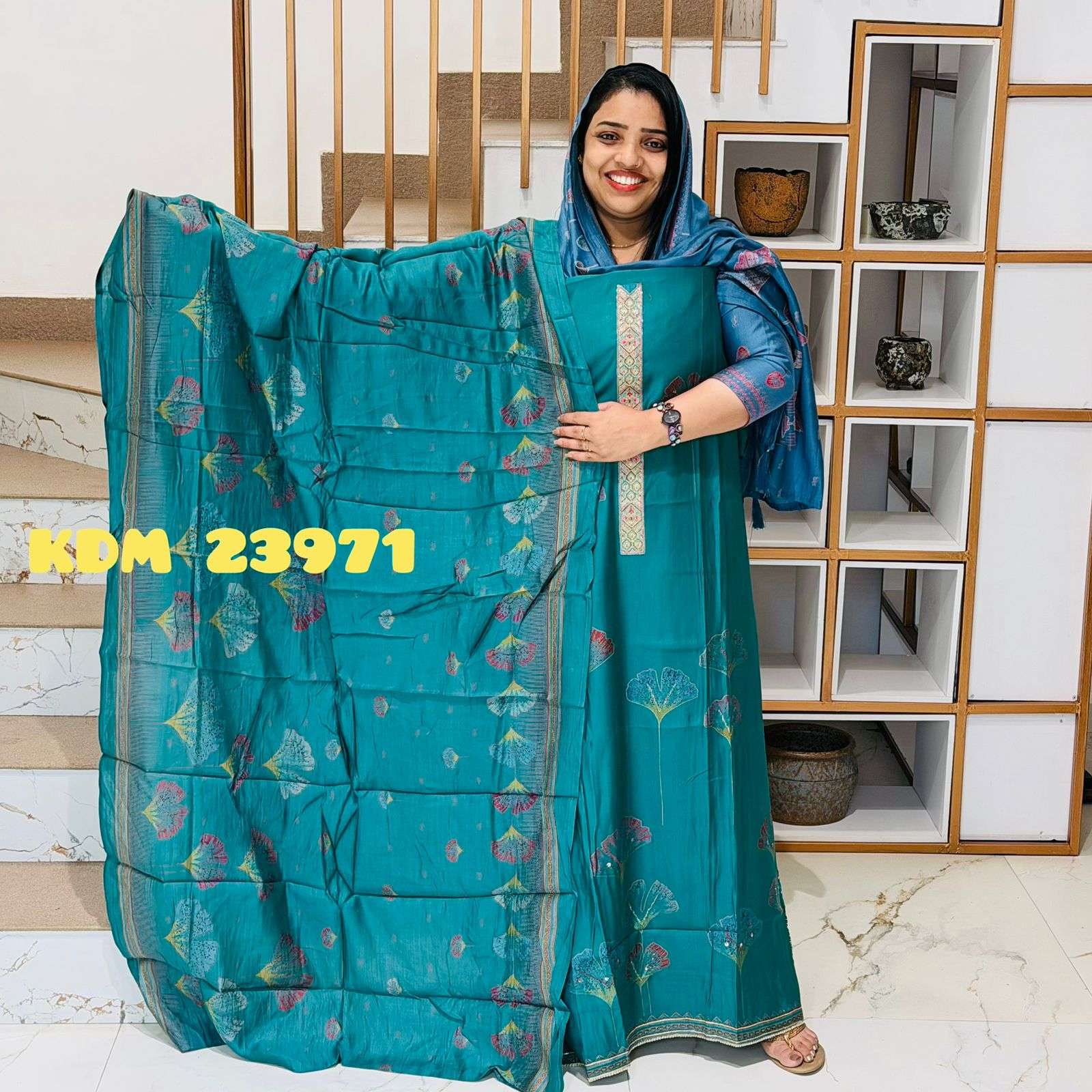 Unstitched Churidar - Image 8