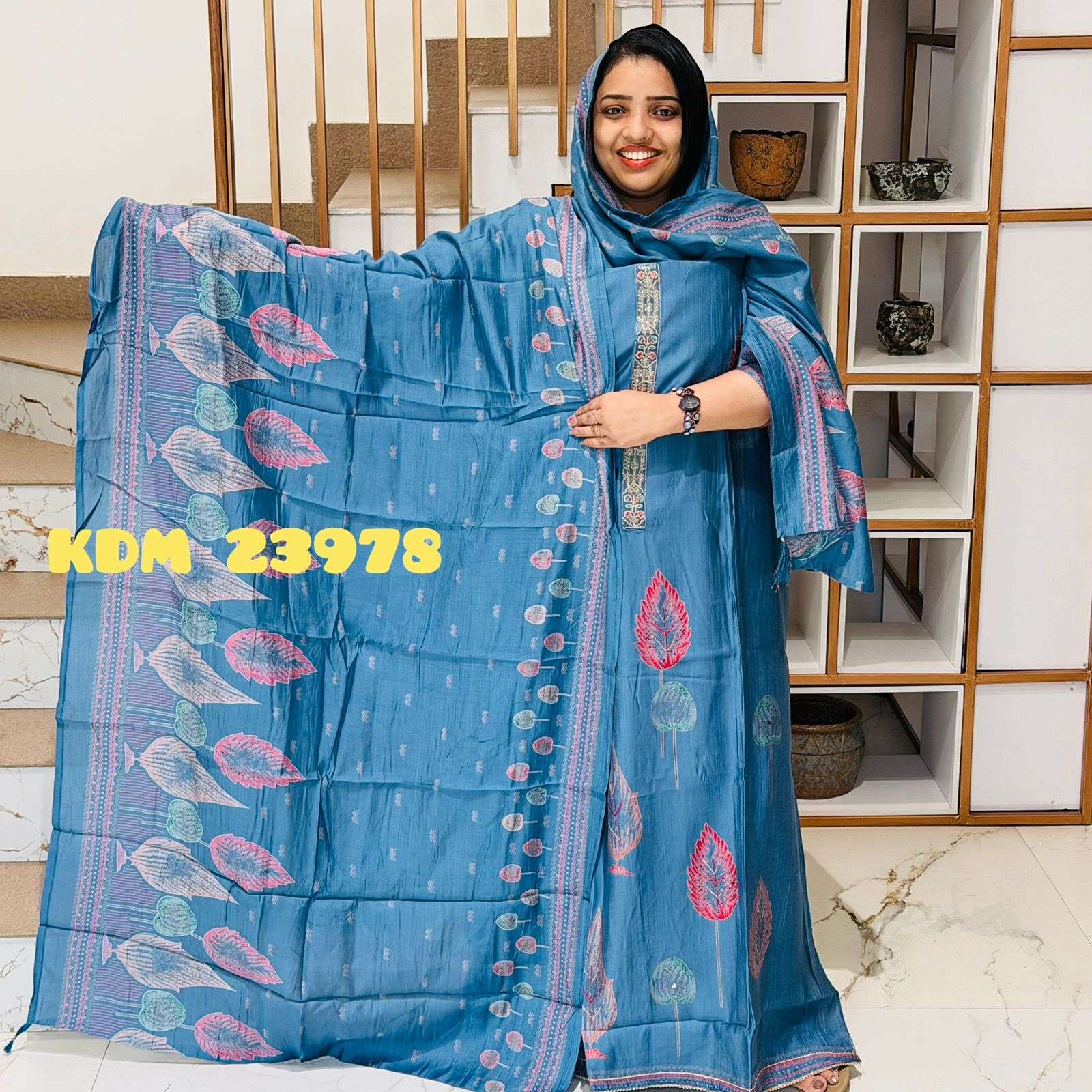 Unstitched Churidar