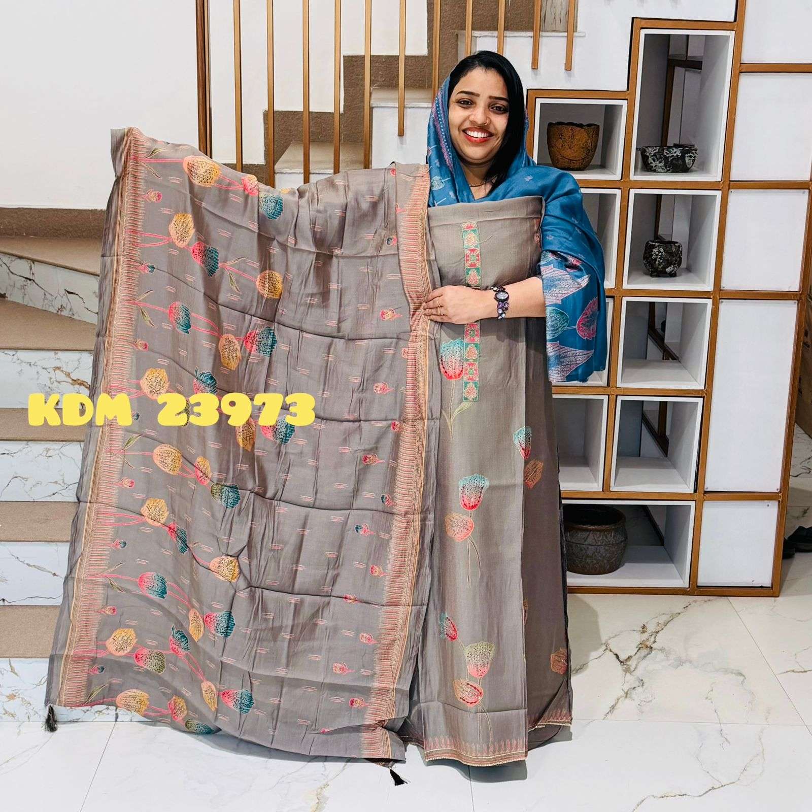 Unstitched Churidar - Image 3