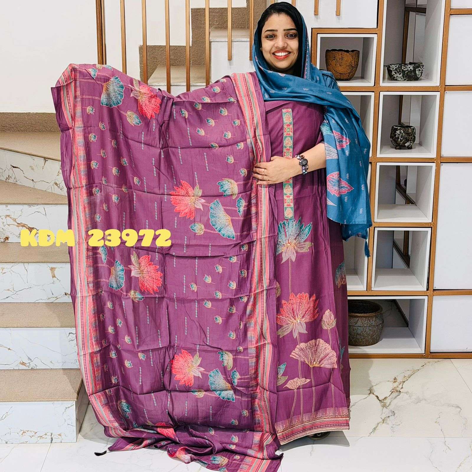 Unstitched Churidar - Image 2