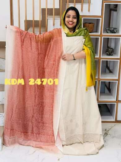 Unstitched churidar