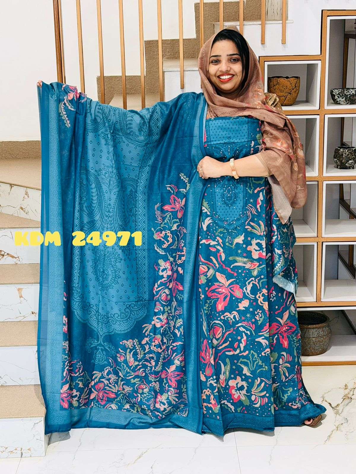Unstitched Churidar - Image 2