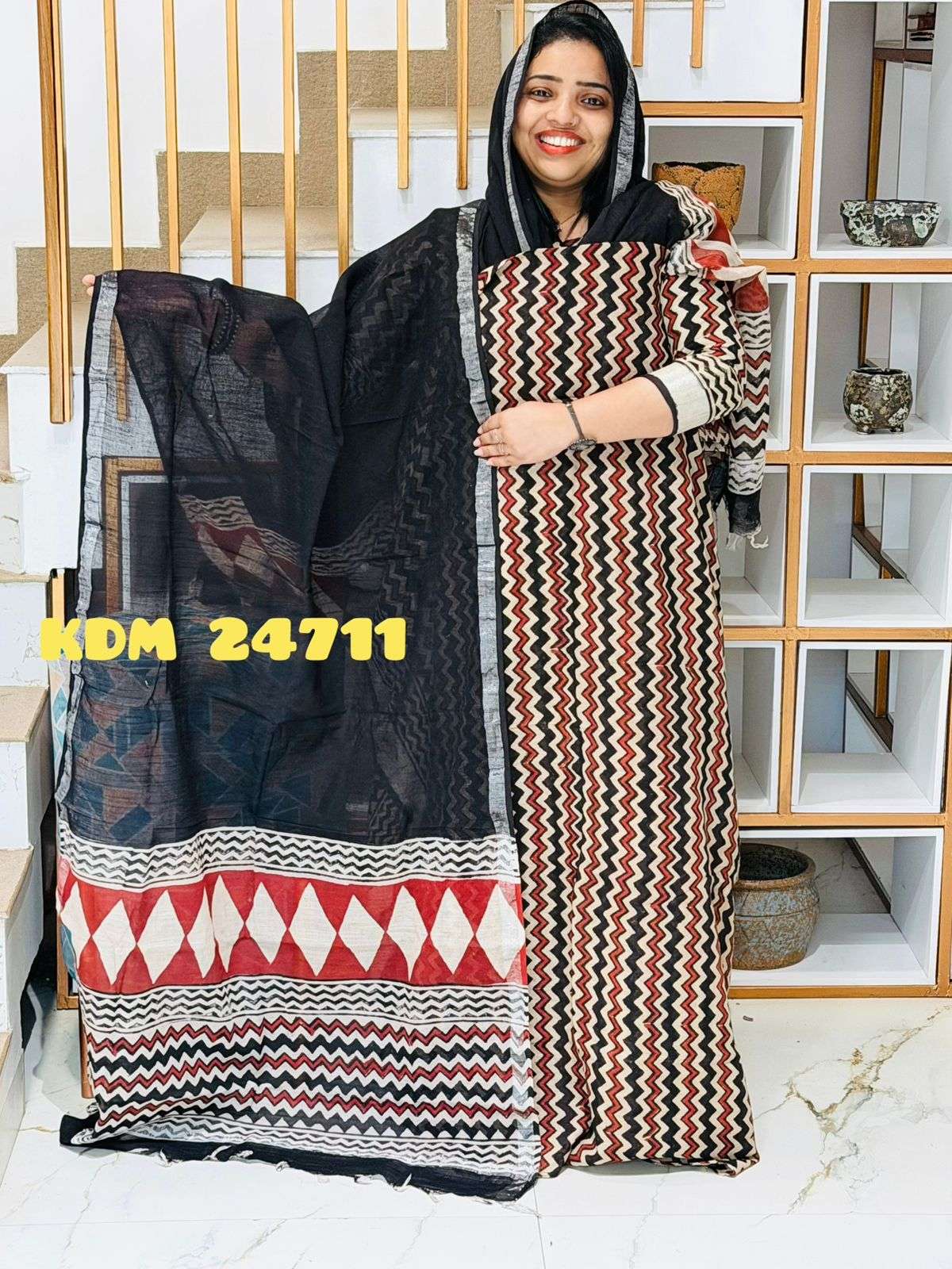 Unstitched churidar
